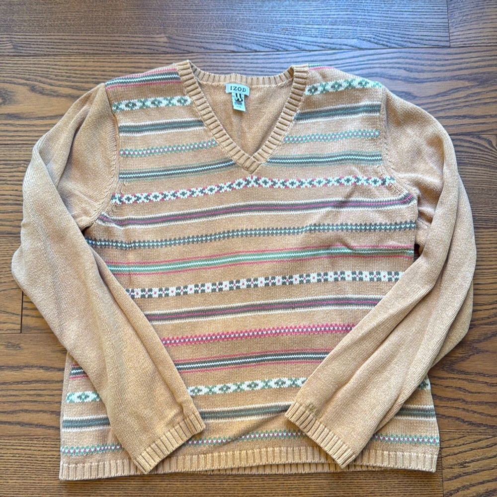 Striped Cotton Sweater